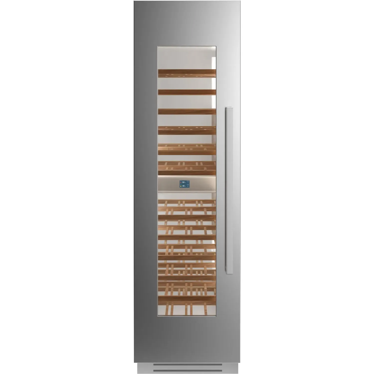 24&quot; Built-in Wine Cellar column - Stainless - Left swing door