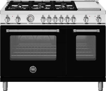 48&quot; Master Series range - Electric oven - 6 aluminum burners