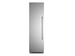 24&quot; Built-in Freezer column - Stainless - Left swing door