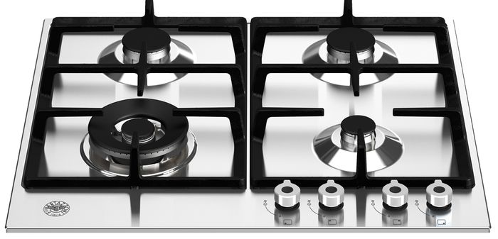 24" Front Control Gas Cooktop 4 Burners