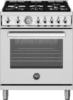 30" Professional Series range - Gas oven - 5  burners