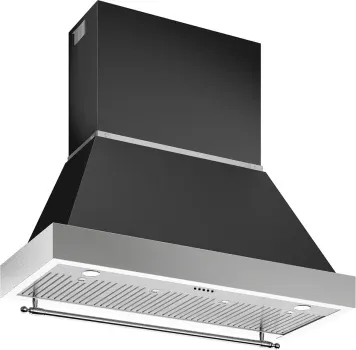 48" Canopy Hood Black