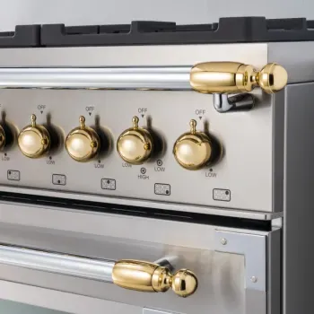 Décor Set 1 – Range &amp; Hood kit – Gold finish