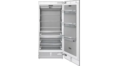 T36IR905SP-B 36" Refrigerator Column - Base Unit - Custom Panel - Reversible door swing -Stainless Steel Interior - Home Connect™
