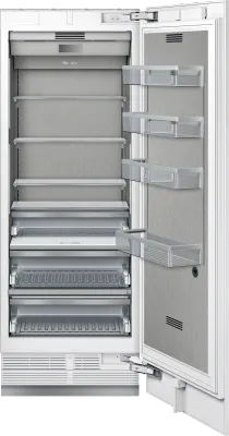 30" Refrigerator Column - Base Unit - Custom Panel