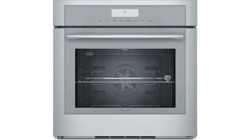 MED301WS 30" Masterpiece Single oven.Stainless steel - Flush or standard install -  3 Telescopic  racks- Soft Close Hinge - Rotisserie - Multi-point Meat Probe - MaxBroil - Home Connect