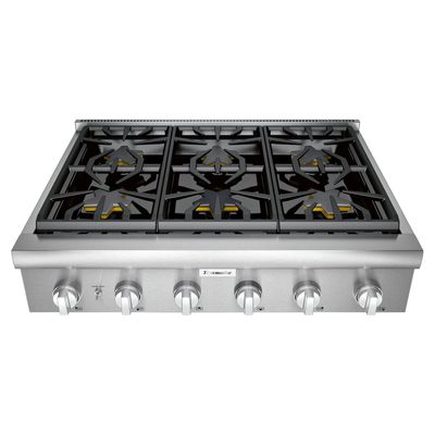 PCG366W 36" Gas Rangetop with 6 burners.18K high BTU burner  , with 2 ExtraLow® Simmer burners