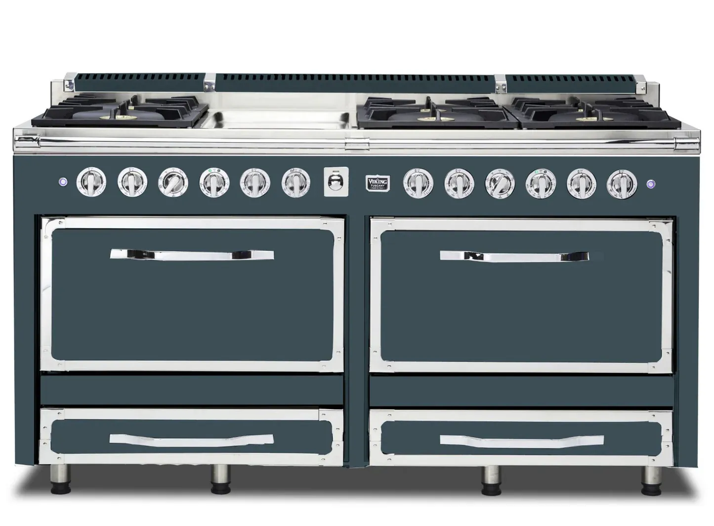 VIKING TUSCANY 66" DF RANGE 6 BURNER/GRIDDLE - Squall