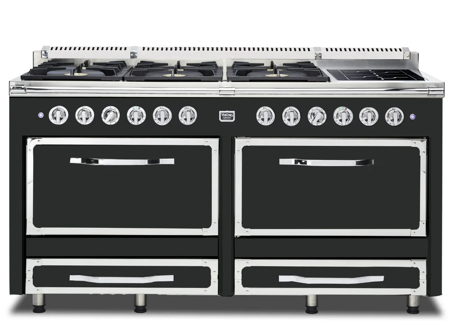 VIKING TUSCANY 66" DF RANGE 6 BURNER/INDUCTION - Antique Bronze