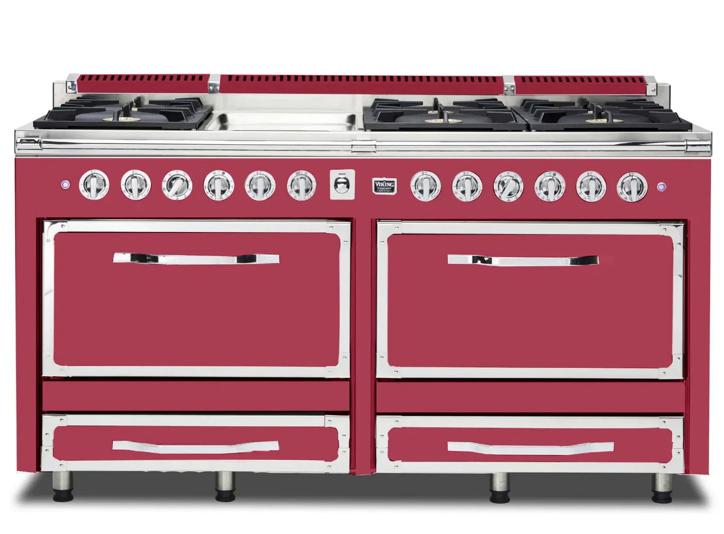VIKING TUSCANY 66" DF RANGE 6 BURNER/GRIDDLE - Valentine