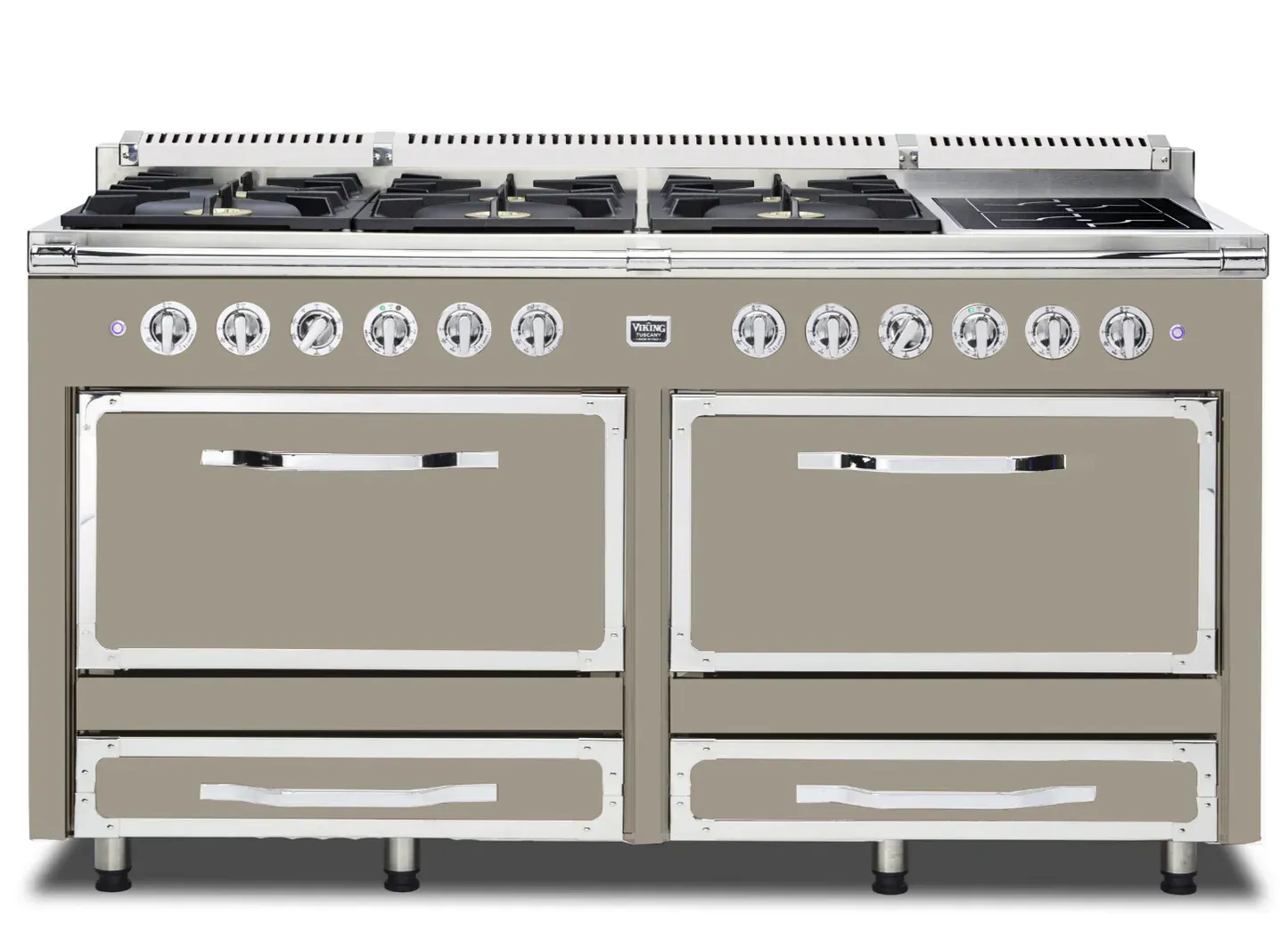 VIKING TUSCANY 66" DF RANGE 6 BURNER/INDUCTION - Nantucket