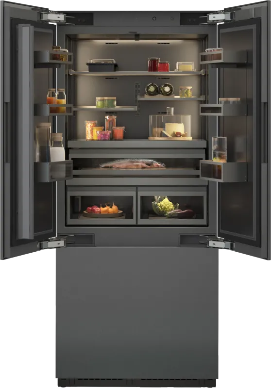 36" Vario 400 Cooling Series,  French Door Fridge-Freezer Combination, Home Connect,  Water Filter