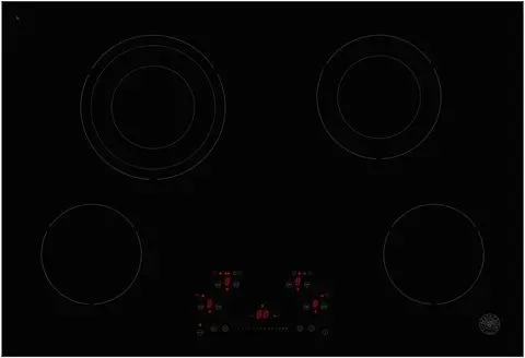 30" Ceran Touch Control Cooktop 4 Heating Zones
