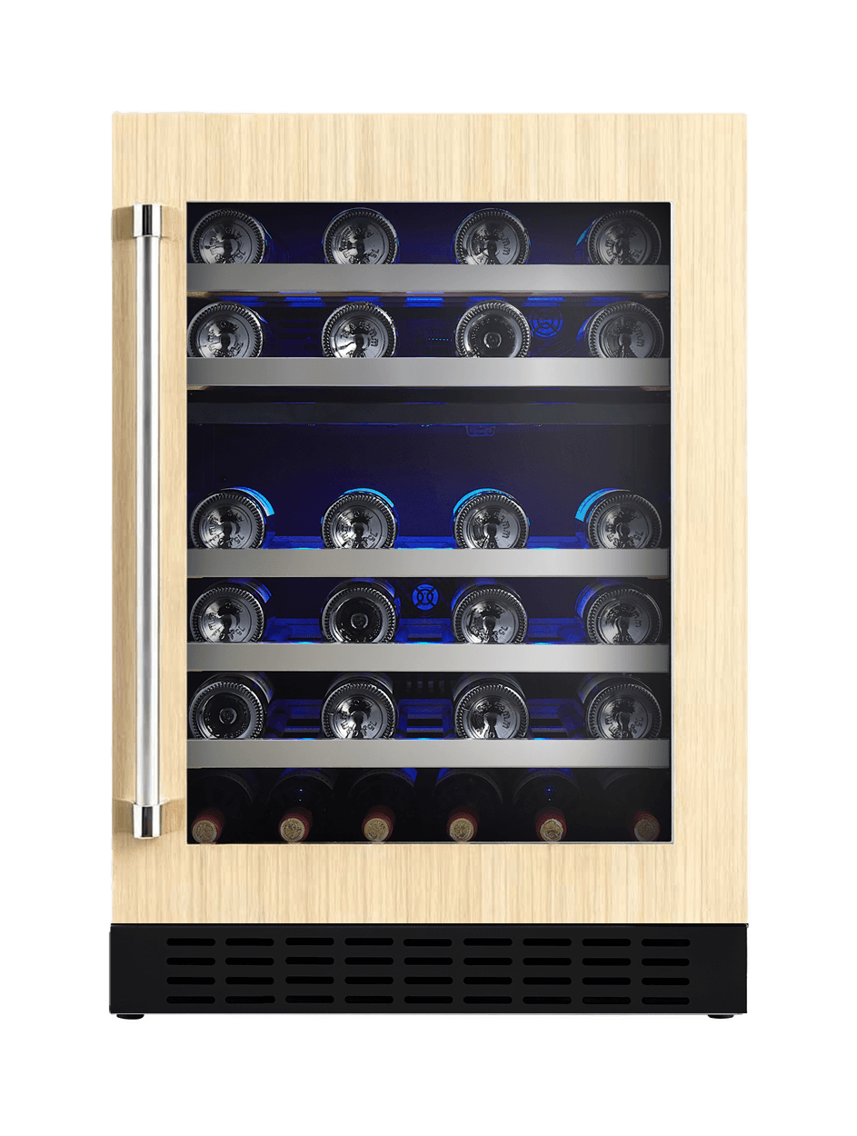 AVIVA 24''  WINE CELLAR 2 ZONES - 47 BTLS - PANEL READY