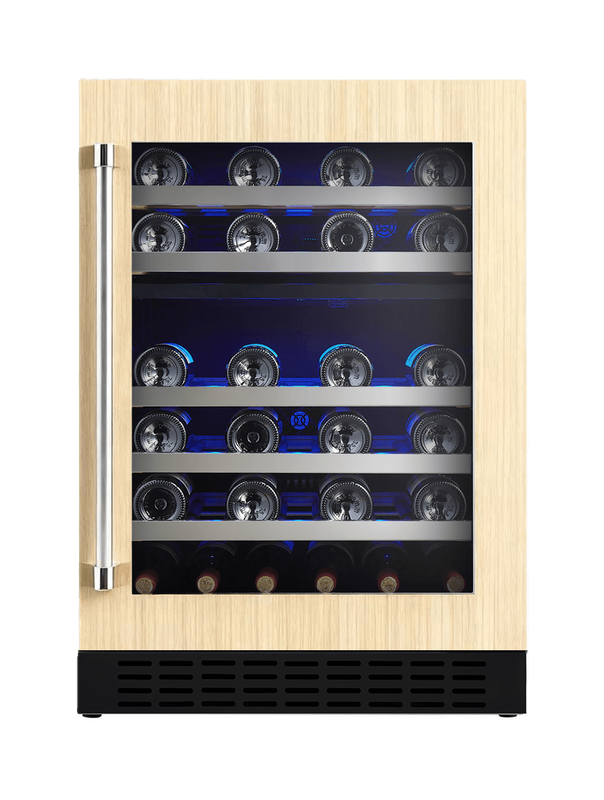 AVIVA 24''  WINE CELLAR 2 ZONES - 47 BTLS - PANEL READY