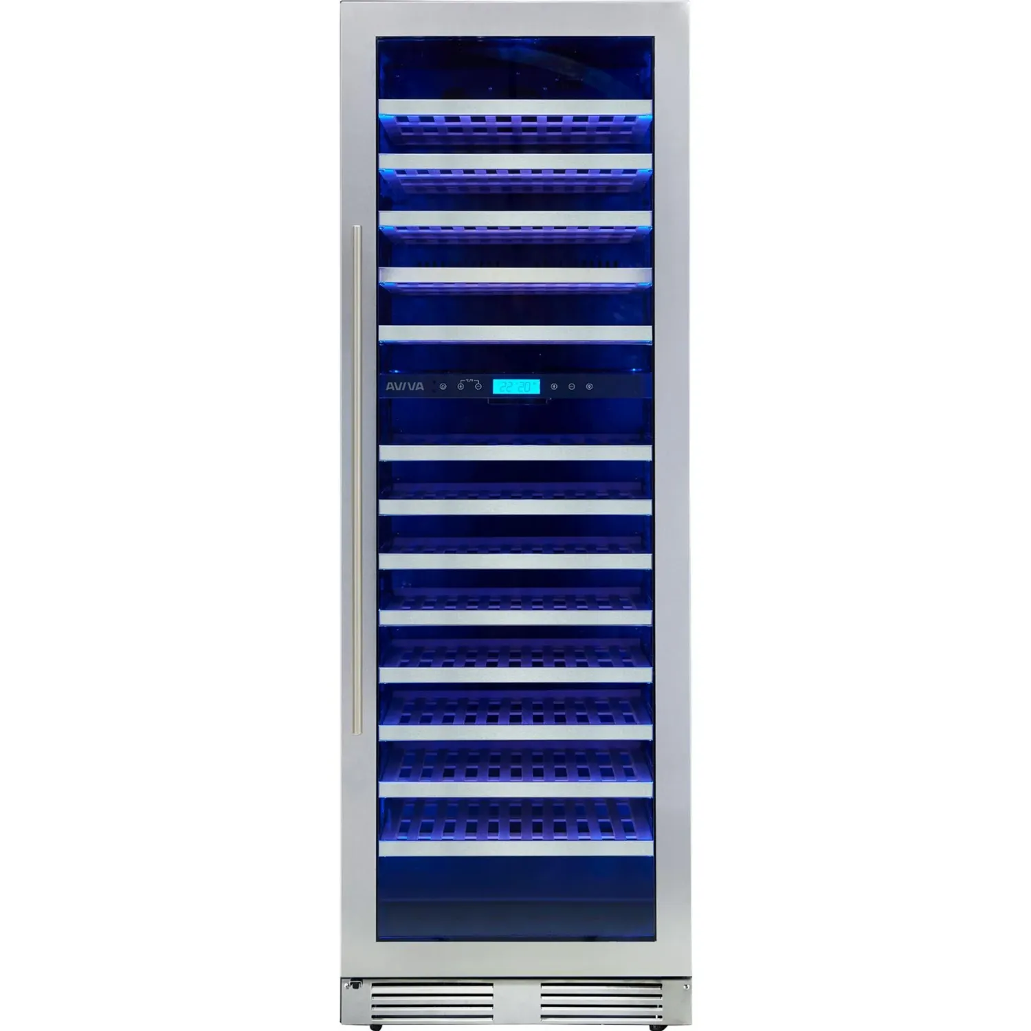 AVIVA 24''  WINE CELLAR 2 ZONES-162 BTLS-SS