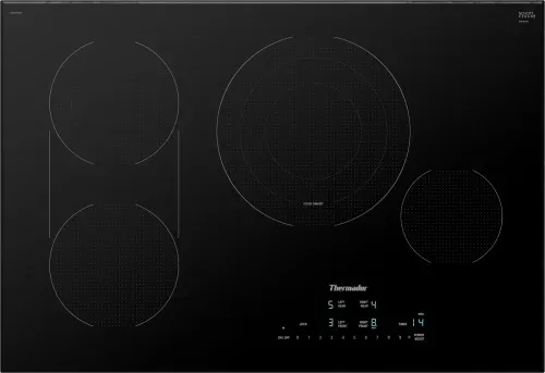 30", Masterpiece, New Glass design , Electric Cooktop, 4 elements incl. one triple element, touch controls w/blue illumination, Bridge element ,