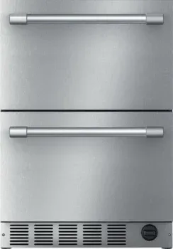 Under Counter Fridge/Freezer Drawer, 5 cu.ft, softclose, LED Lighting, Pro Handle