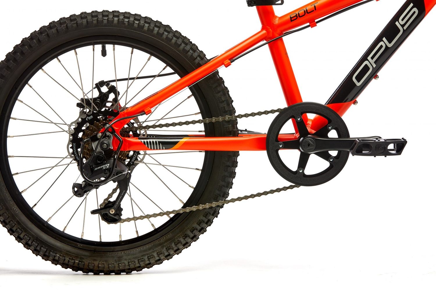 Opus Bolt Burnt Orange kids bike Skookum Gear Revelstoke