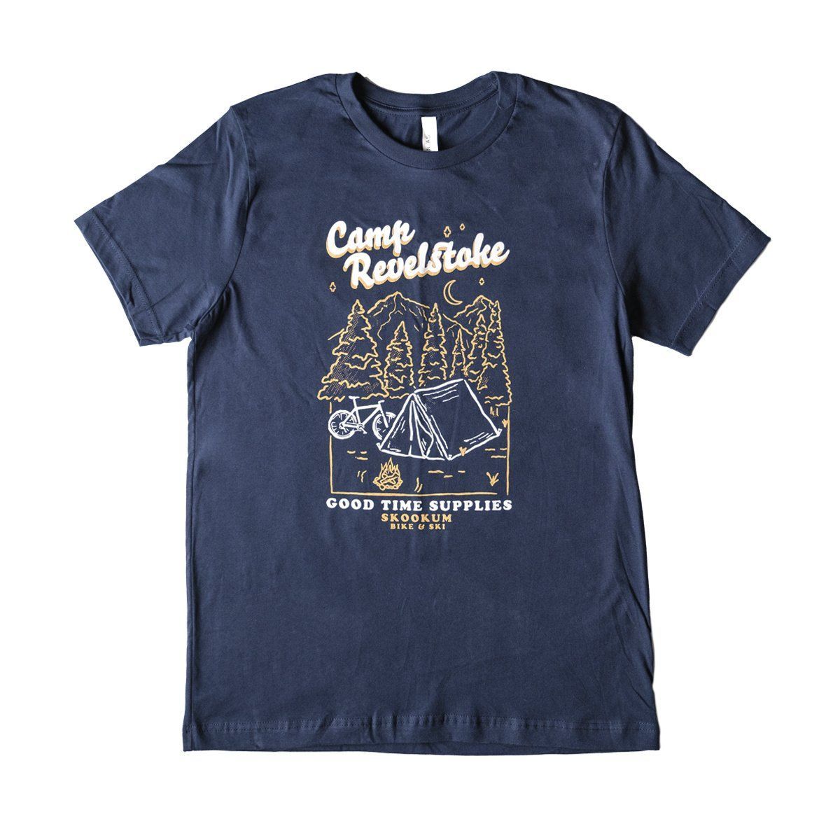 Camp Revelstoke Navy Tee