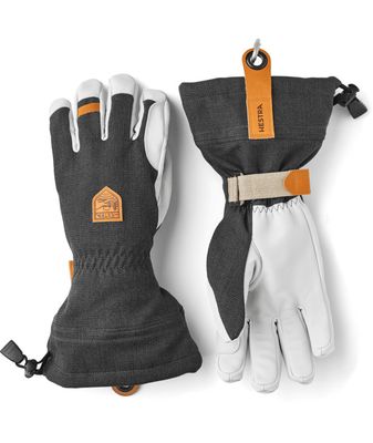 Army Leather Patrol Gauntlet Glove