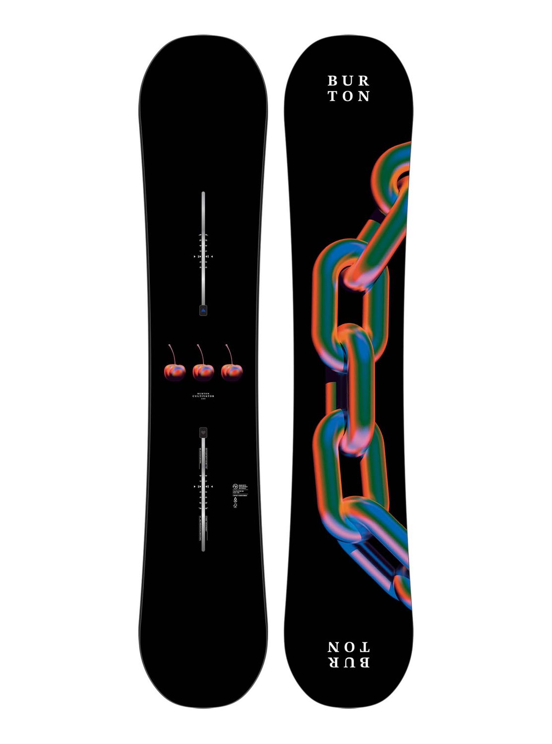 Cultivator Flat Top Snowboard, Size: 165W, Colour: Chain Link