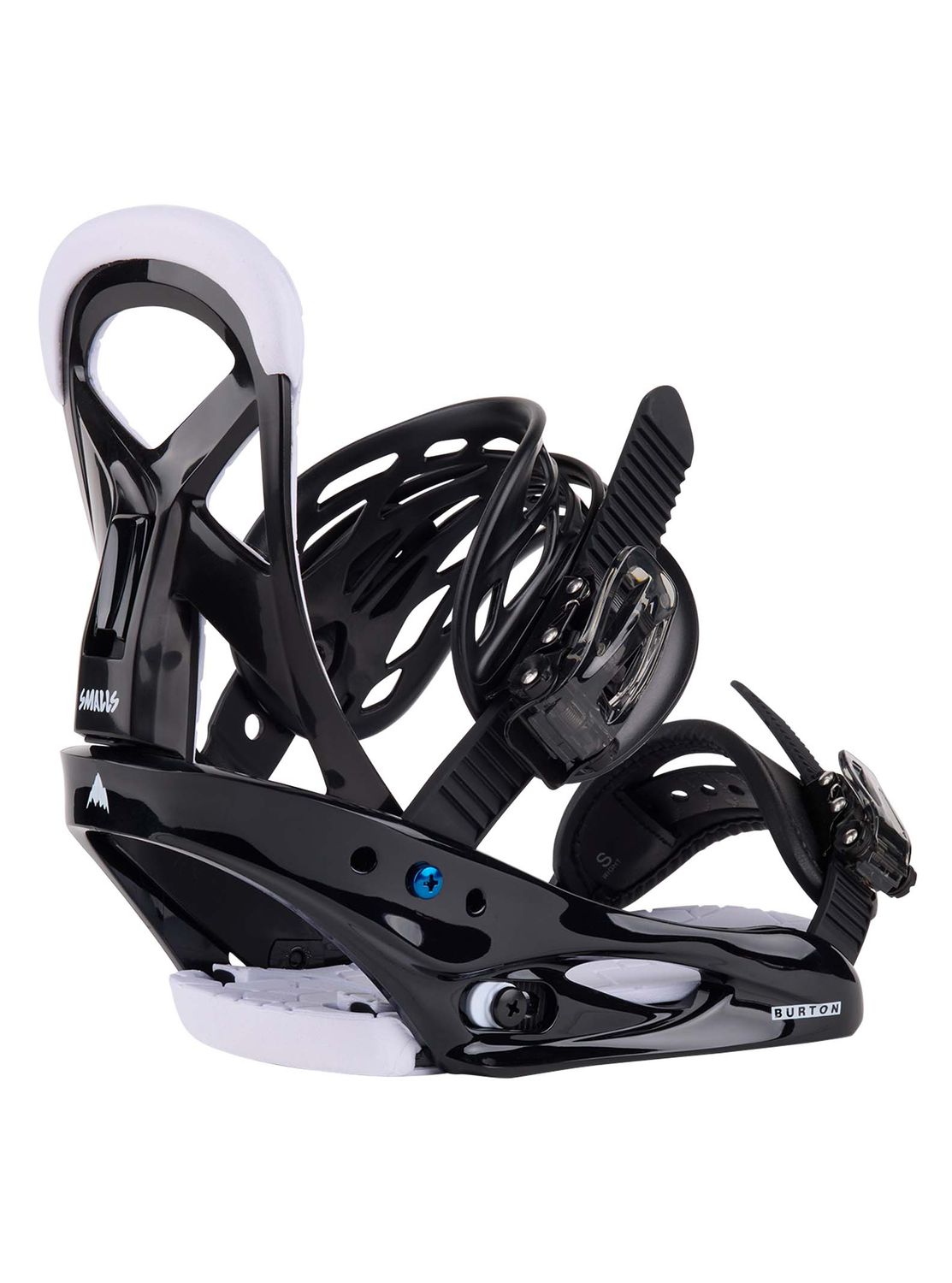 Smalls Re:Flex Snowboard Bindings Jr, Size: Large, Colour: Black