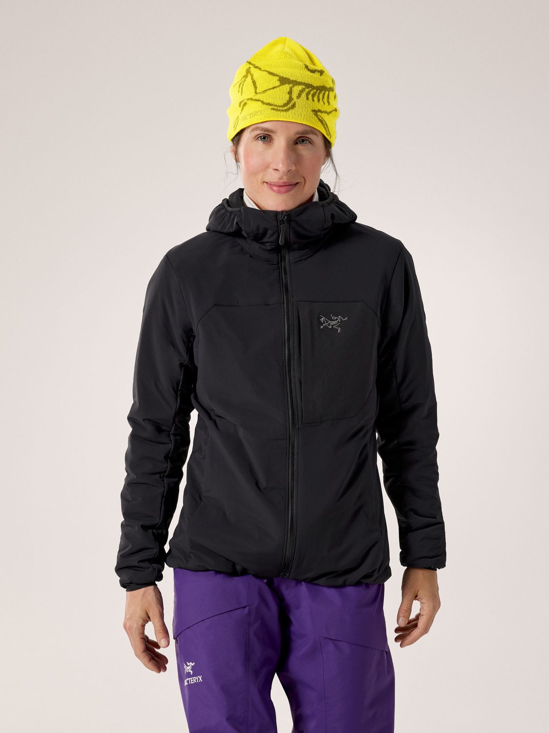 Proton Hoody W, Size: Large, Colour: Black