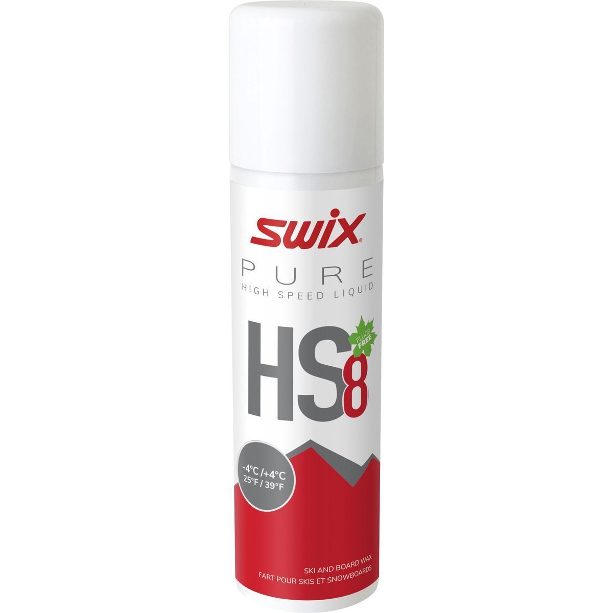 HS7 Red liquid glide wax, -4°C/+4°C, 125ml