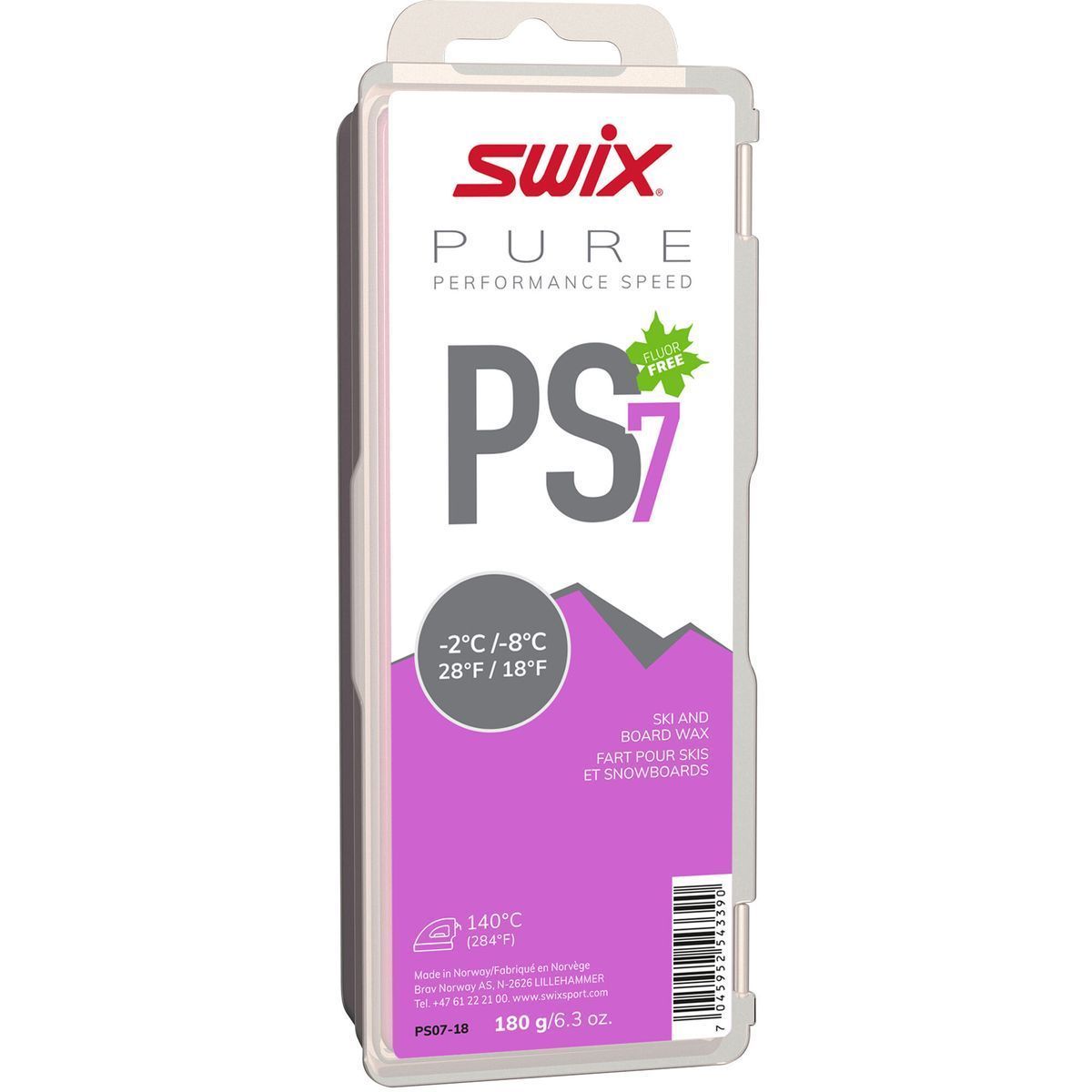PS7 Violet glide wax, -2°C/-8°C, 180g