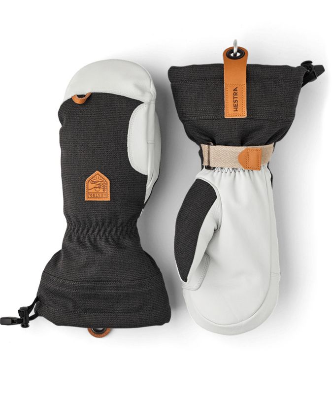 Army Leather Patrol Gauntlet Mitt