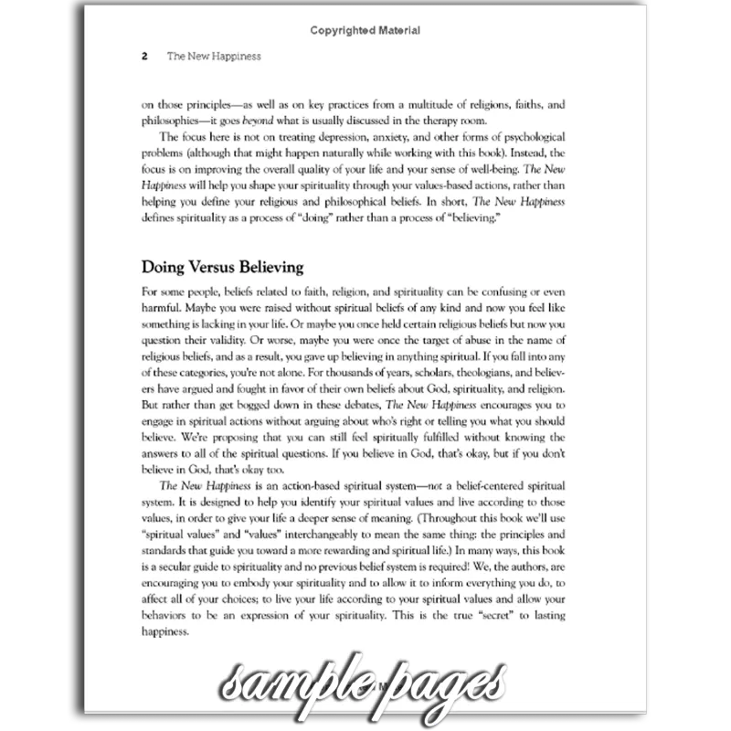 Workbook - The New Happiness - Practices for Spiritual Growth and Living with Intention