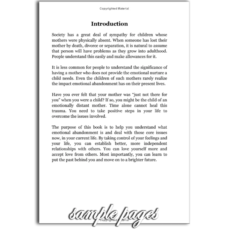 Workbook - The Emotionally Absent Mother