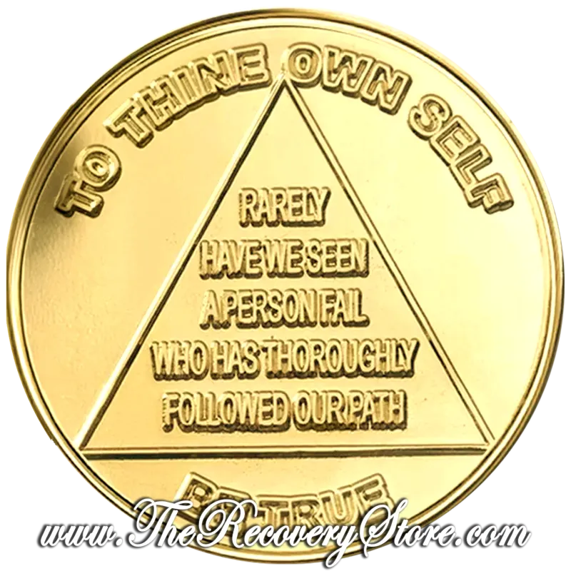 Medallion - Bill &amp; Bob Gold Finish