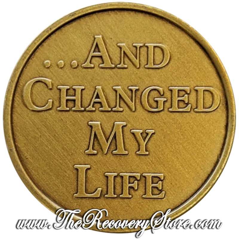 Bronze Affirmation Medallion - You Held Out Your Hand