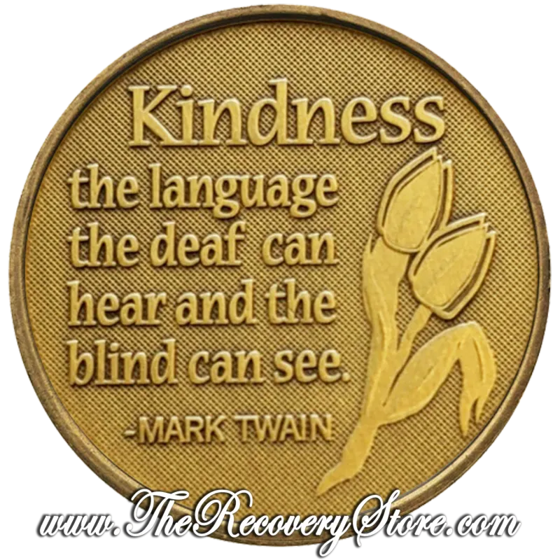 Bronze Affirmation Medallion -  New Dove Kindness