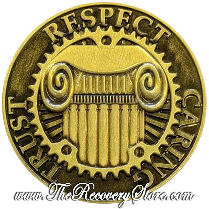 Bronze Affirmation Medallion - Brothers In Recovery