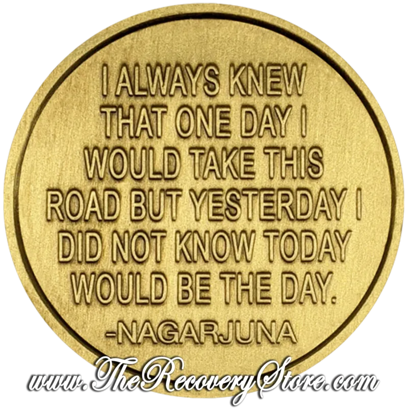 Bronze Affirmation Medallion - Ride Sober Ride Free