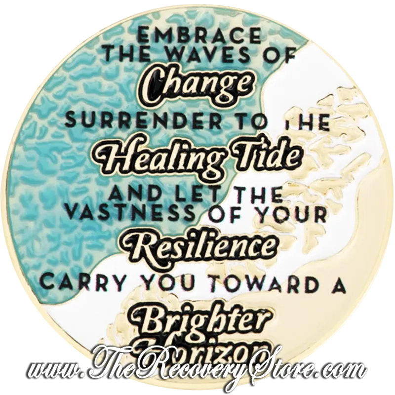 Affirmation Medallion - Anchored In Recovery