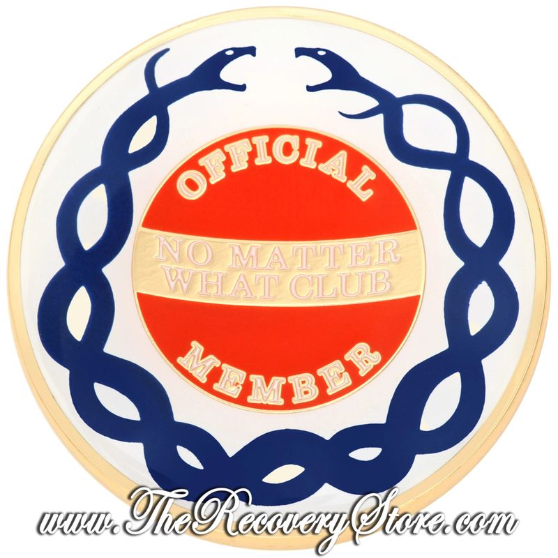 Affirmation Medallion - No Matter What - Just For Today NA