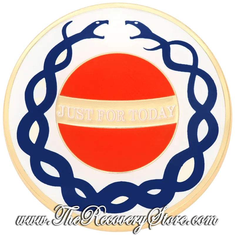 Affirmation Medallion - No Matter What - Just For Today NA