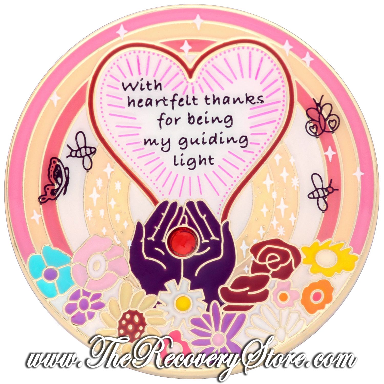 Affirmation Medallion - Sponsor With Heartfelt Thanks