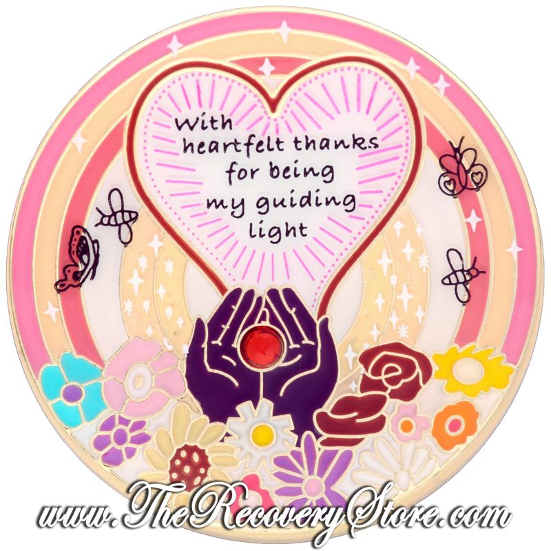 Affirmation Medallion - Sponsor With Heartfelt Thanks