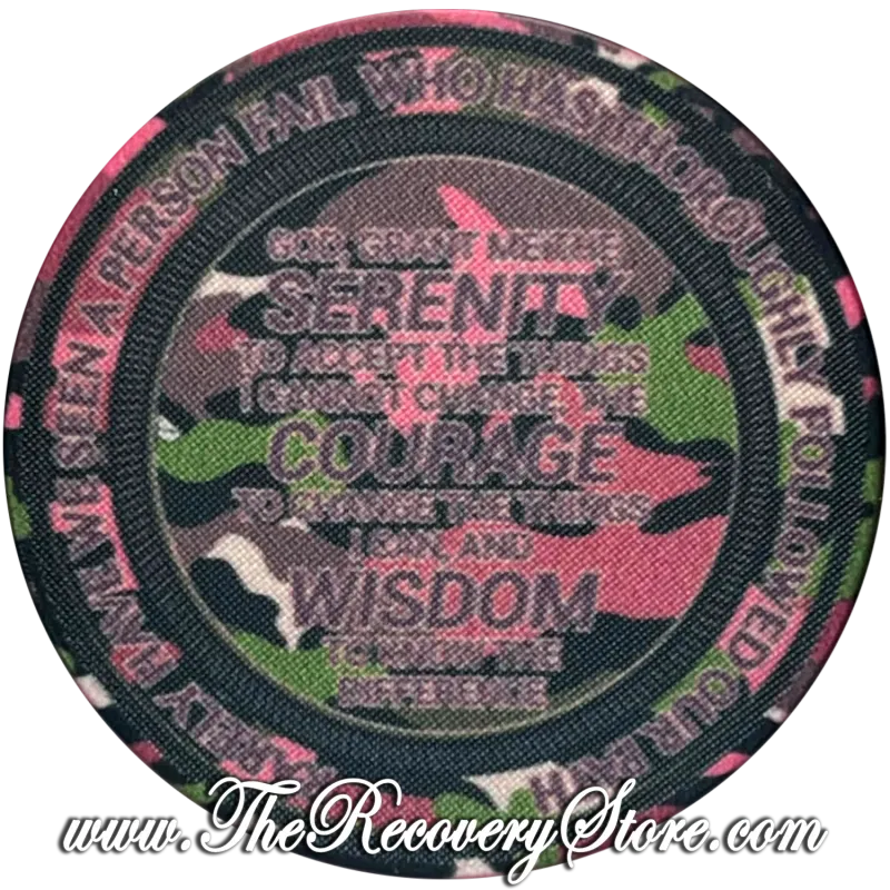 Poker Chip - Pink Camo AA Yearly