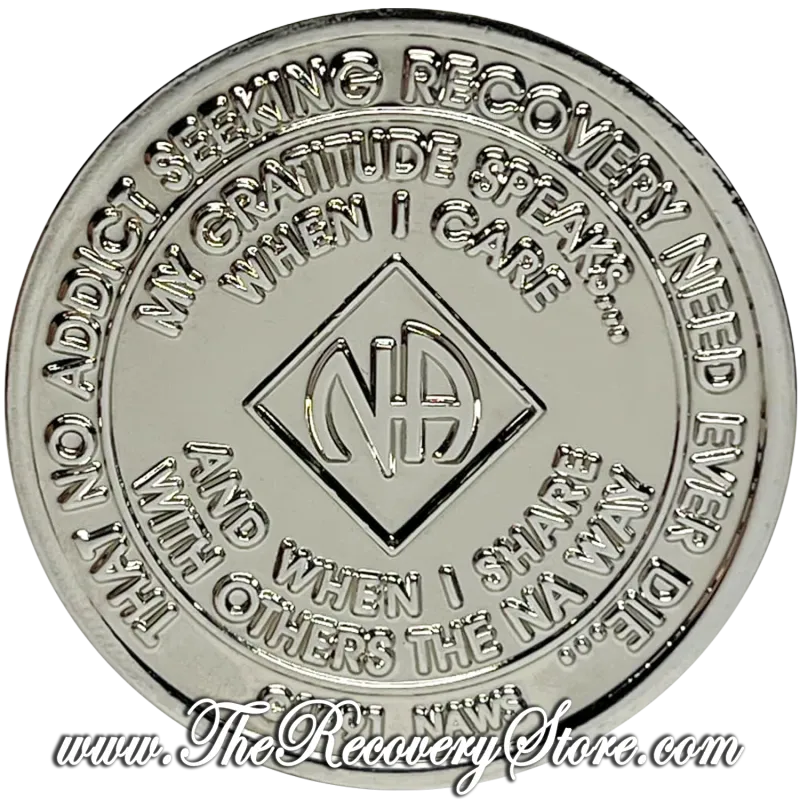 Crystallized Medallion - NA World Services Nickel with Diamond Crystals