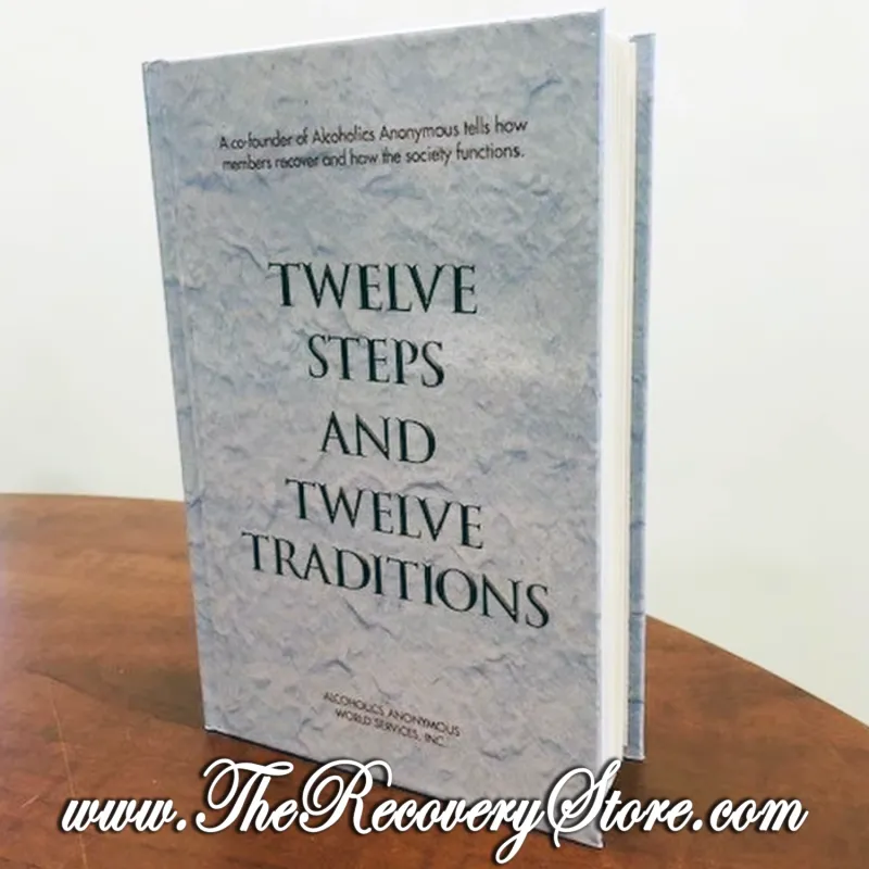 AA 12 Steps &amp;12 Traditions (hardcover)