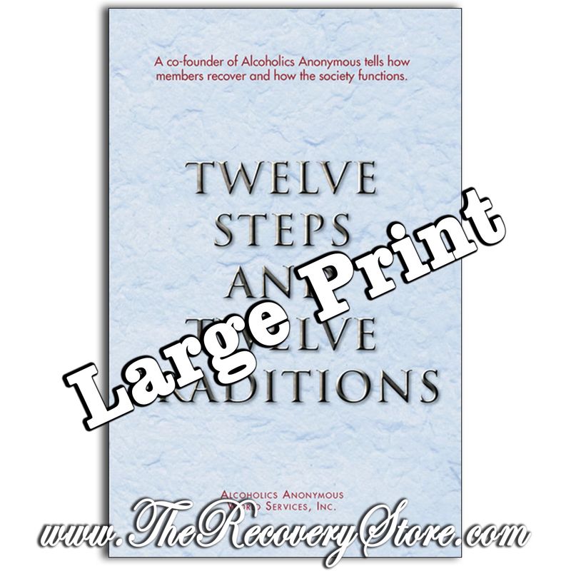 AA 12 Steps 12 Traditions Large Print