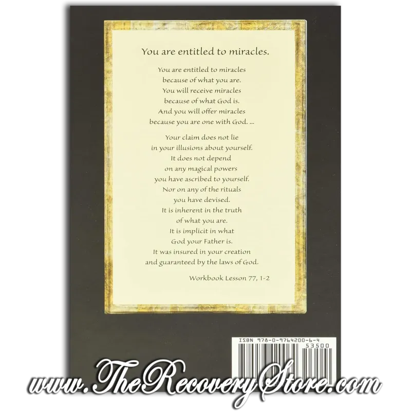 A Course in Miracles - Hardcover Original Edition