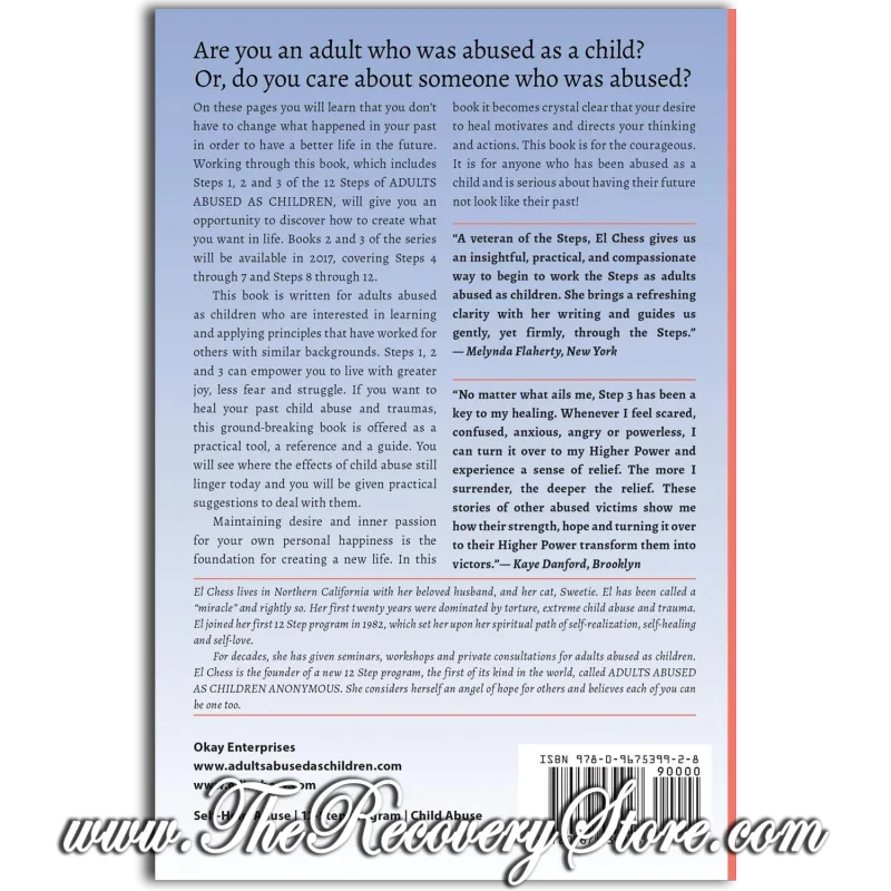 Adults Abused as Children - Steps 1, 2 and 3