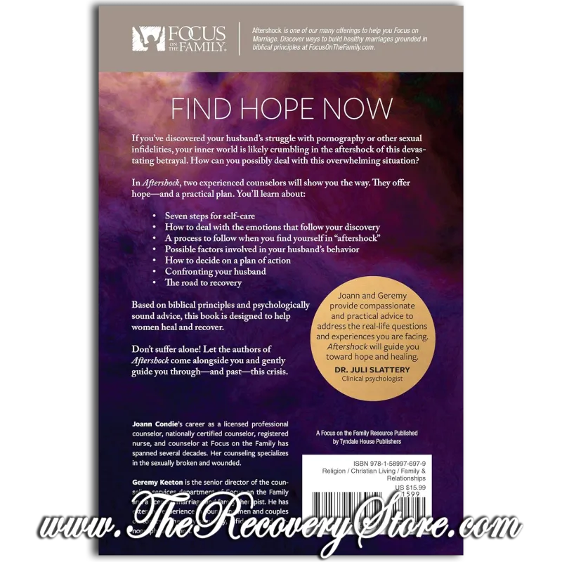 Aftershock: Overcoming His Secret Life with Pornography: A Plan for Recovery For Women
